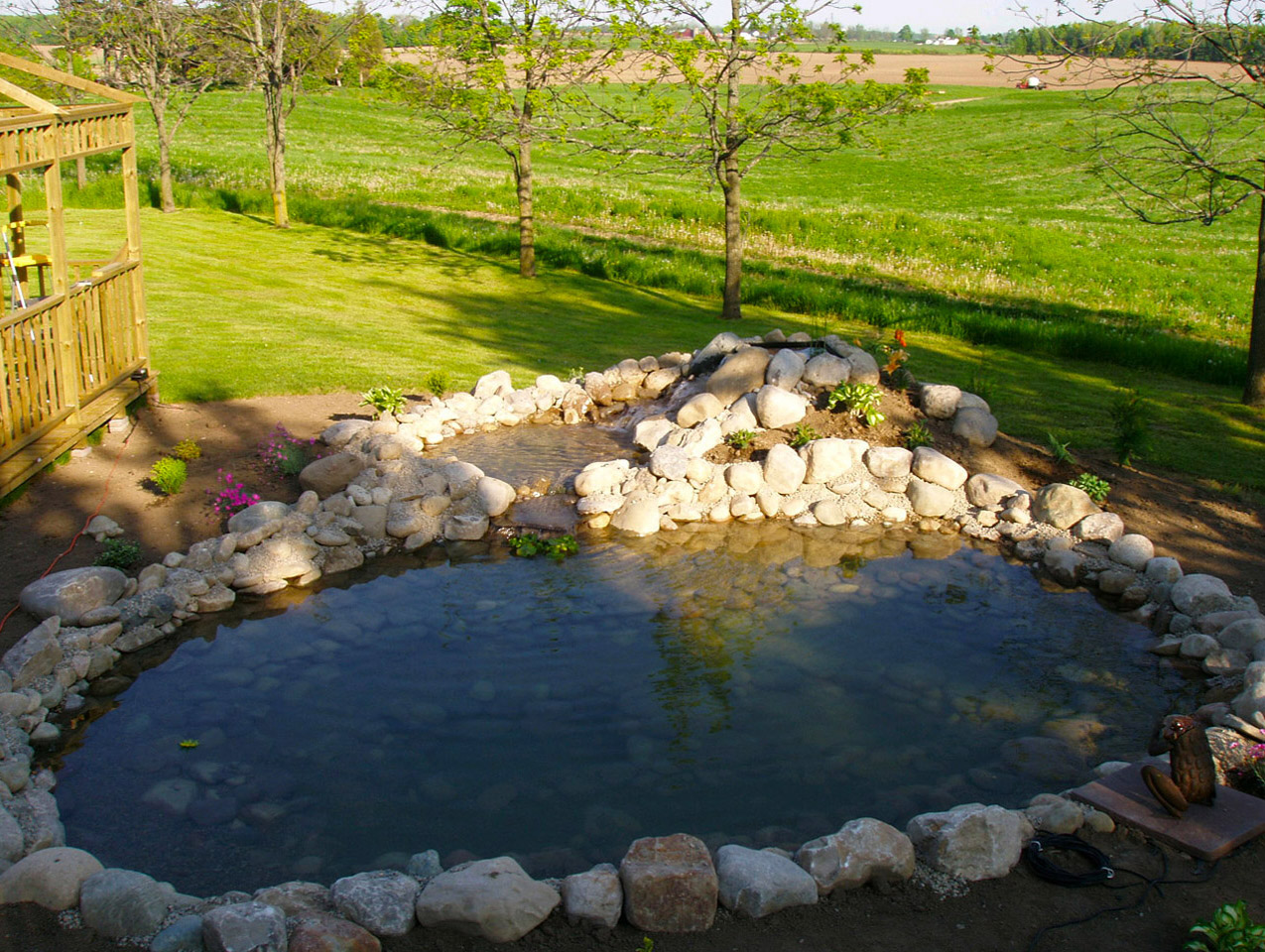 turf pro landscaping water feature